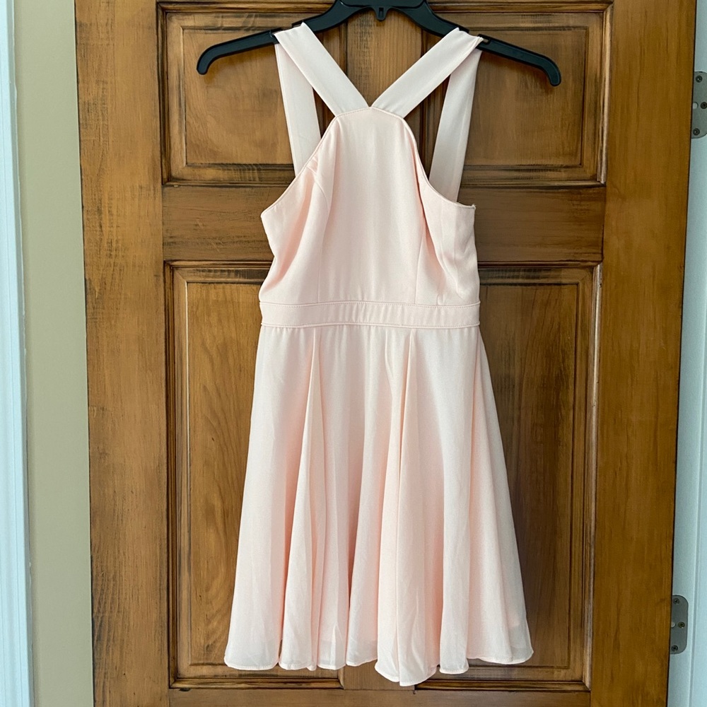 Lulus pale pink dress
